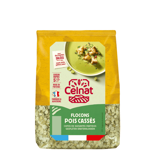 CELNAT -- Flocons de pois casses 350gr